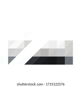 Simple abstract triangle vector background
