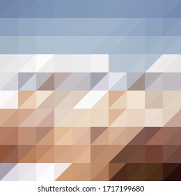 Simple abstract triangle vector background