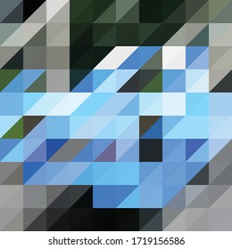 Simple abstract triangle vector background