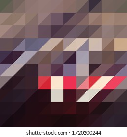 Simple abstract triangle vector background