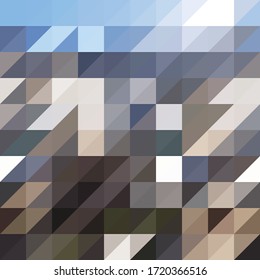 Simple abstract triangle vector background