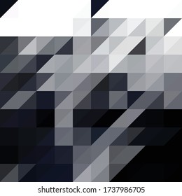 Simple abstract triangle vector background