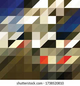 Simple abstract triangle vector background
