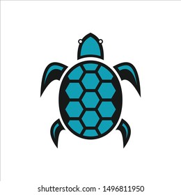 Simple Abstract Turtle Design Logo Stock Vector (Royalty Free ...