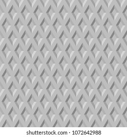 simple abstract vector pattern of repeating shapes. Seamless gray background