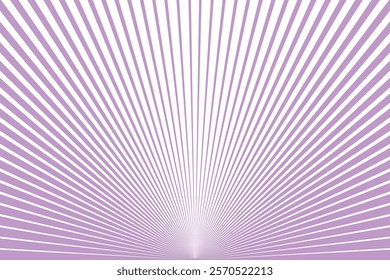 simple abstract violet color halftone big to small blend sun burst line pattern