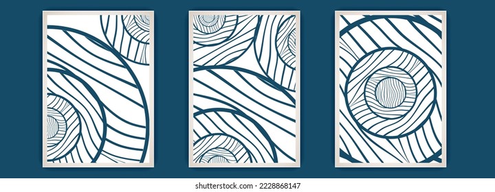 simple abstract wall art design collection