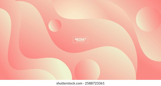 Simple abstract wave background design in pink color. Elegant style and luxury background. Simple soft pink color design. Vector Eps10