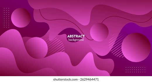 Simple abstract wave background in pink color. Simple soft pink color design. Vector Eps10