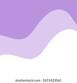 Simple Abstract Wavy Scale Layers