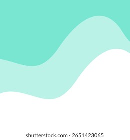 Simple Abstract Wavy Scale Layers