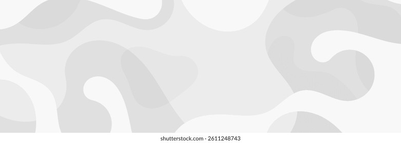 Simple abstract wavy in white background. Wallpaper design for social media posts. Paper background in minimal trendy flat style.
