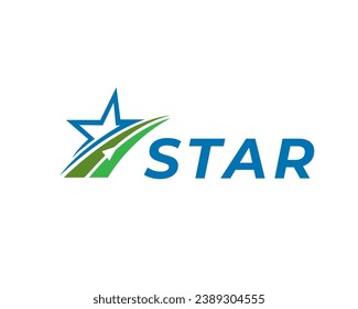 diseño sencillo de forma abstracta estrella de solución logotipo símbolo de diseño ilustración de plantilla inspiración