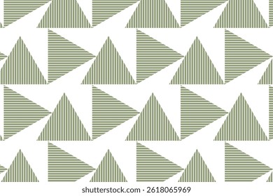 simple abstract white ancient color triangle geometric creative pattern abstract geometric composition with repeating triangles and stripes