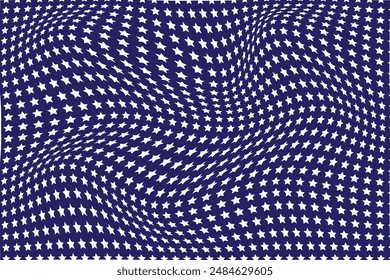  simple abstract white color small star wavy distort pattern on blue color background a blue background with stars and the words stars on it