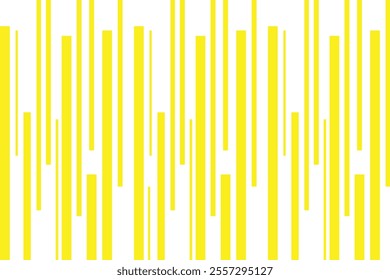 simple abstract yellow color creative short line pattern yellow lines on a white background
