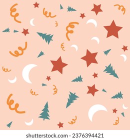 simple abstracts randomize graphic design for printing and textile