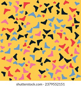 simple abstracts randomize graphic design for printing and textile