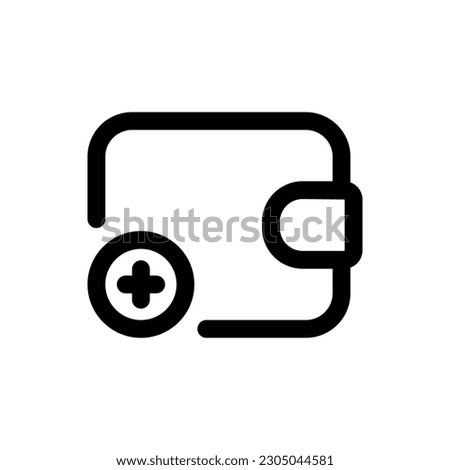 Simple Add Cost icon. The icon can be used for websites, print templates, presentation templates, illustrations, etc