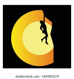 Simple adventure logo design for your badge, emblem, sticker or t shirt idea.