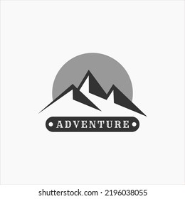 simple adventure vector outdoor template