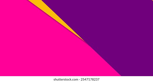 Fondo abstracto estético simple en colores púrpura y rosa