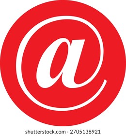 Einfaches KI-Icon mit dem AT-Symbol, das mit Design im Stil der künstlichen Intelligenz integriert ist. Perfekt für Apps, Chatbots, Machine Learning-Schnittstellen, digitale Plattformen, technisches Branding, 