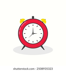 simple alarm clock design illustration