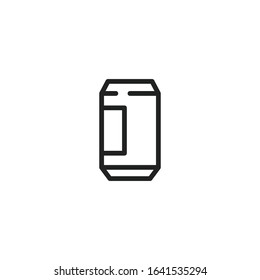 Simple alcohol icon. Stroke pictogram. Vector illustration isolated on a white background. Premium quality symbol. Vector sign for mobile app and web sites.