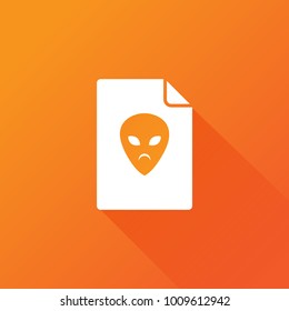 simple alien icon