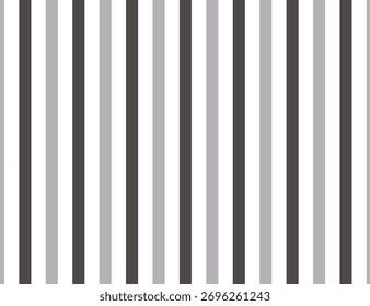 Simple alternate stripe design in gray