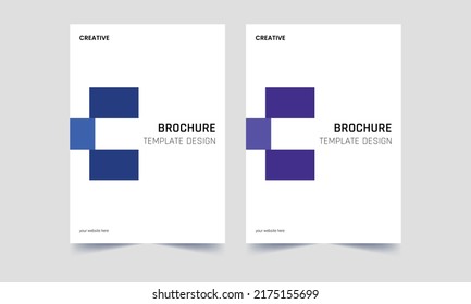 simple amazing creative brochure cover design template. Brochure, Annual Report, Magazine, Poster, Portfolio, Flyer. Brochure cover. A4