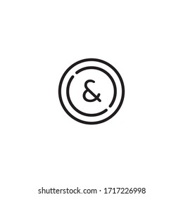 A Simple Ampersand Logo / Icon Design