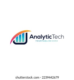 Simple Analytic Logo designs template, Business logo