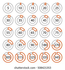 simple angle degree symbol vector