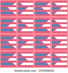 Simple angular seamless pattern for web, advertising, textiles, prints and any design projects. Geometric shapes will decorate any surface or thing and make it attractive.