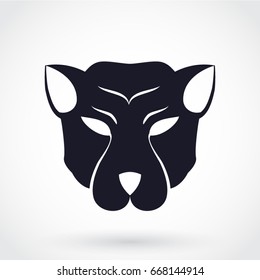 simple animal predator head logo