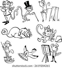Simple Animals Vector Art, Icon and Graphics 2