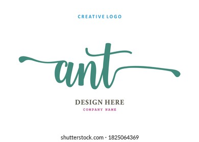 The simple ANT type logo is easy to understand and authoritative