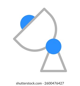 Simple Antenna Minimalistic Geometric Illustration
