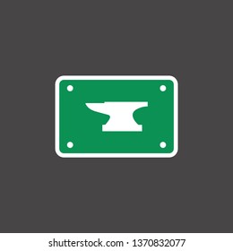 simple anvil icon