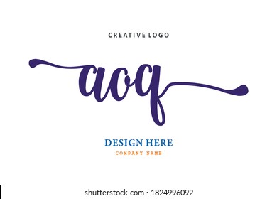 The simple AO type logo is easy to understand and authoritative