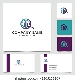 Simple Apartment Search Logo Design
