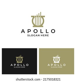 Simple Apollo Music Logo Design