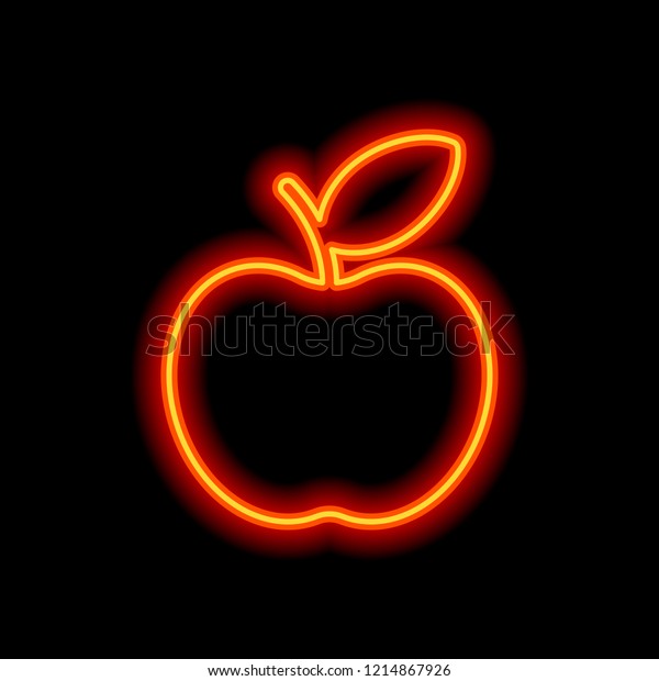orange and black app store icon