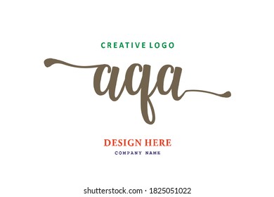 The simple AQA type logo is easy to understand and authoritative