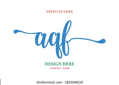 The simple AQF type logo is easy to understand and authoritative