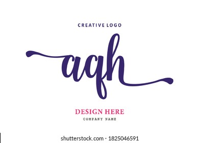 The simple AQH type logo is easy to understand and authoritative
