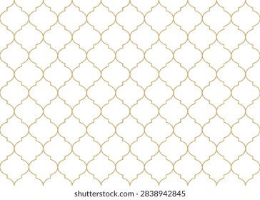 Simple Arabian pattern, pattern design (seamless, Middle Eastern culture)