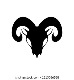 Simple Aries Horoscope Icon Stock Vector (Royalty Free) 1313086568 ...